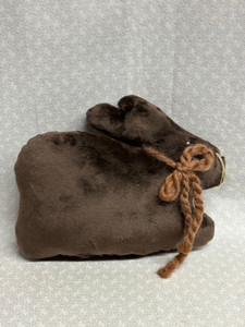 BROWN FELT BUNNY LONG & LEAN BROWN FELT BUNNY LONG & LEAN