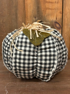 Fabric Plack Pumpkin 7" Fabric Plack Pumpkin 7"