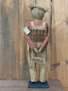 _HALLOWEEN PRIM SCARECROW BOY _HALLOWEEN PRIM SCARECROW BOY