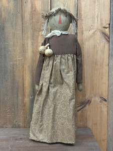 _HALLOWEEN PRIM SCARECROW GIRL _HALLOWEEN PRIM SCARECROW GIRL