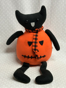 CAT/PUMPKIN DOLL, 16" CAT/PUMPKIN DOLL, 16"