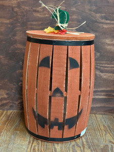 18" PUMPKIN BARREL 18" PUMPKIN BARREL