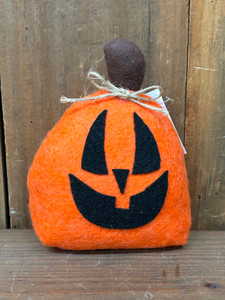 PRIM FELT JACK O LANTERN FACE-HALLOWEEN PRIM FELT JACK O LANTERN FACE-HALLOWEEN