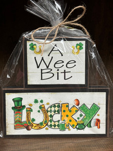 BLOCKS IRISH A WEE BIT LUCKY W BLOCKS IRISH A WEE BIT LUCKY W