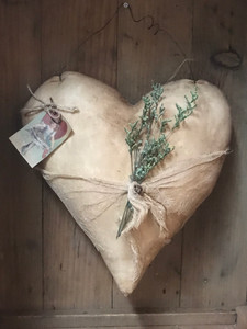 HEART HANGER_IVORY HEART HANGER_IVORY