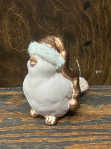 Ceramic Bird 6" w/ Hat Ceramic Bird 6" w/ Hat