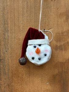 LED Tea Light snowman Ornament LED Tea Light snowman Ornament