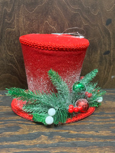 Red Top Hat 7" Red Top Hat 7"