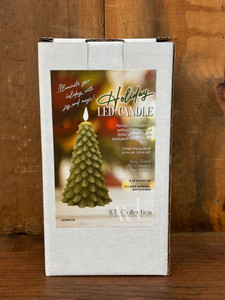 Small Green LED Christmas Tree Candle-TS Small Green LED Christmas Tree Candle-TS