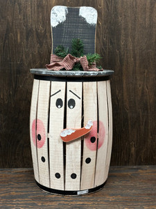 SNOWMAN BARREL SNOWMAN BARREL