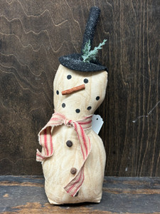 STUFFED SNOWMAN W/SCARF & HAT STUFFED SNOWMAN W/SCARF & HAT