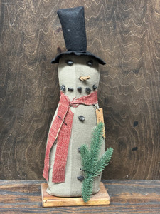 17" RUSTIC SNOWMAN 17" RUSTIC SNOWMAN