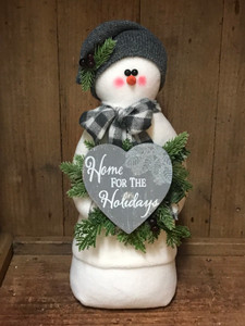 TALL SNOWMAN-HOME FOR THE HOLIDAYS TALL SNOWMAN-HOME FOR THE HOLIDAYS