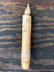 7" DIPPED IVORY LED-TAPER 7" DIPPED IVORY LED-TAPER