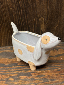Dog Planter Lg 8"x3"x5.5" Dog Planter Lg 8"x3"x5.5"