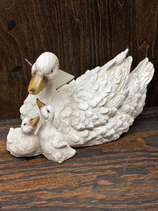 10" POLYRESIN DUCK