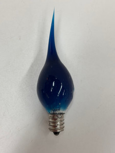 Color Silicone Hand Dipped Bulb_Dark Blue 5 Watt, 120 Volt