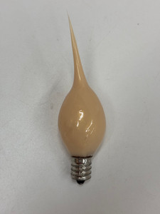 Color Silicone Hand Dipped Bulb_Ivory 5 Watt, 120 Volt Color Silicone Hand Dipped Bulb_Ivory 5 Watt, 120 Volt
