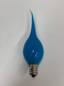 Color Silicone Hand Dipped Bulb_Light Blue 5 Watt, 120 Volt Color Silicone Hand Dipped Bulb_Light Blue 5 Watt, 120 Volt