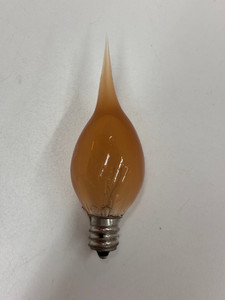 Color Silicone Hand Dipped Bulb_Light Brown 5 Watt, 120 Volt Color Silicone Hand Dipped Bulb_Light Brown 5 Watt, 120 Volt