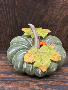 Sm Resin Heirloom/Leaf Pumpkin, Asst'd Styles Sm Resin Heirloom/Leaf Pumpkin, Asst'd Styles