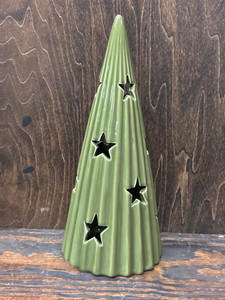 LED Moss Cutout Tree 12" LED Moss Cutout Tree 12"