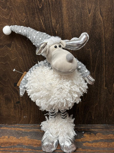 16" Fabric Fluffy Standing Reindeer 16" Fabric Fluffy Standing Reindeer