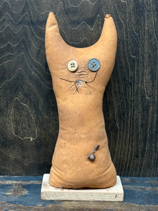 _CAT W/BUTTON EYES _CAT W/BUTTON EYES