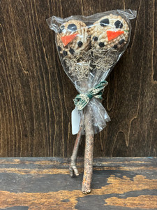 _PRIM SNOWMAN HEAD ON STICK-PK2 _PRIM SNOWMAN HEAD ON STICK-PK2