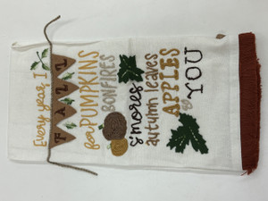 Fall Pumpkin Tea Towel 19x28 Fall Pumpkin Tea Towel 19x28