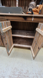 2 PIECE HUTCH-UNFINISHED