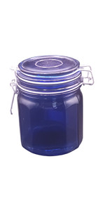 Cobalt Blue Glass Container