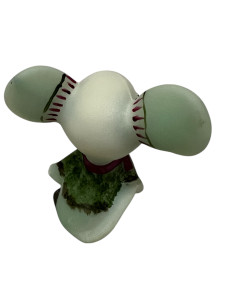 Fenton Holiday Mouse M Kibbe #13/41 Limited Edition