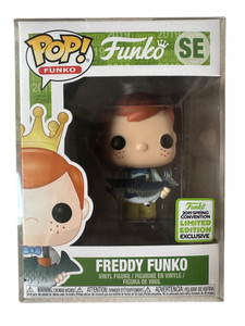 #SE Funko Pop! Funko - Freddy Funko w/ Fish Yellow Pants (19 Spring Con Shared Exclusive)