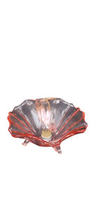 PINK CANDY DISH FLOWER FROG