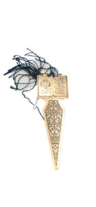 VINTAGE GIRL SCOUT METAL BOOKMARK