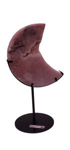 PINK AMETHYST MOON W/STAND