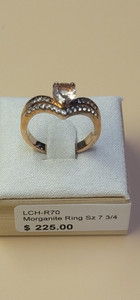 MORGANITE RING