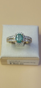 BRAZILLIAN EMERALD RING