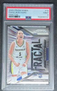 2025 Prizm Fractal Paige Bueckers Rc Psa 9