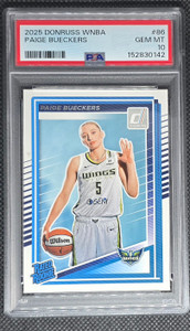 2025 Donruss Paige Bueckers Rc Psa 10