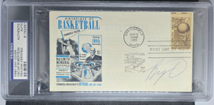 First Day Cover Oscar Robertson Auto Psa Authentic