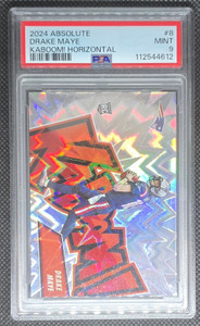2024 Absolute Drake Maye Kaboom! Rc Psa 9