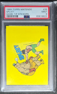 1989 Topps Nintendo Splat! Psa 9