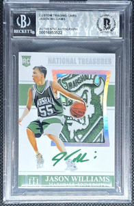 Jason Williams Marshall University Custom Patch Auto Bgs