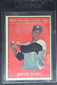 1961 Topps Roger Maris Al Mvp #478