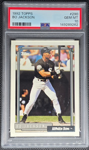 1992 Topps Bo Jackson Psa 10