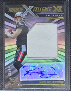 2022 Xr Rookie Excellence Bailey Zappe Rpa /99