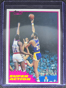 1981 Topps Kareem Abdul Jabbar