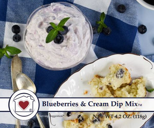 Blueberries & Cream Dip Mix